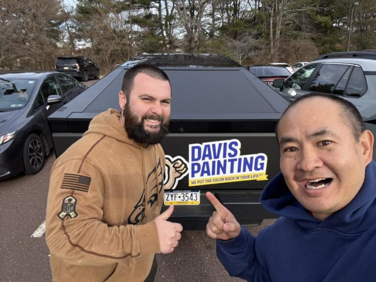 Commitment to excellence: Davis Home Services values wall representing core principles of quality, integrity, and service.